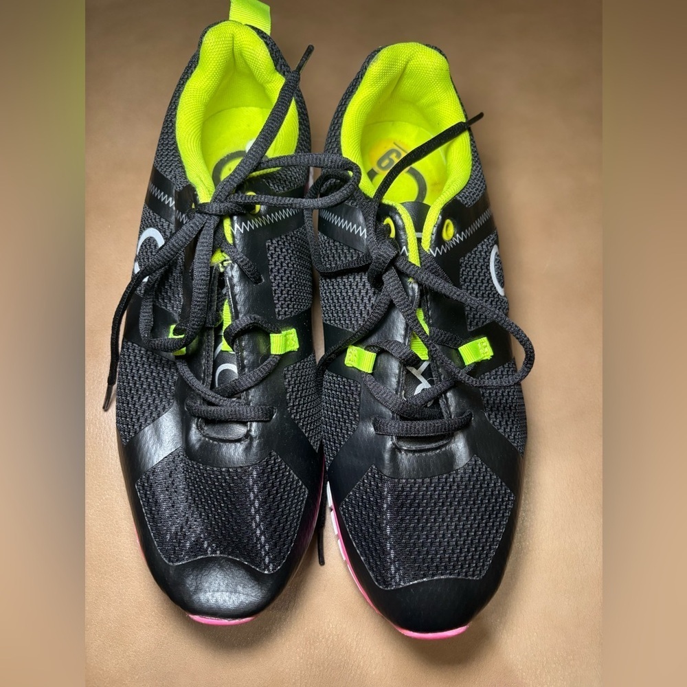 Stylish Black and Yellow Women's Shoes